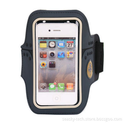 for iPhone 5, 5S sport arm band pouch with epoxy